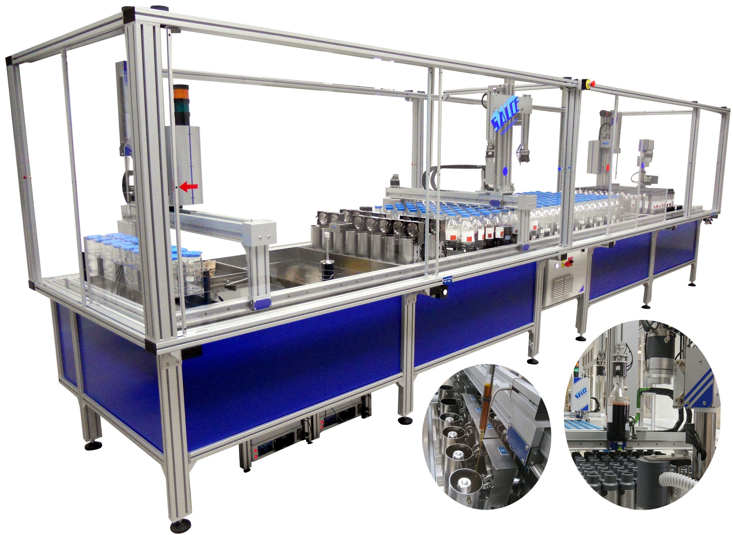 Automatic Lab Dispensing & Dyeing machine